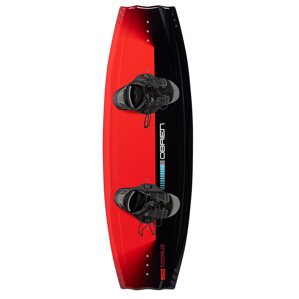 O’Brien System Kid's Wakeboard Package (119cm) w/ Clutch Bindings (4-8)