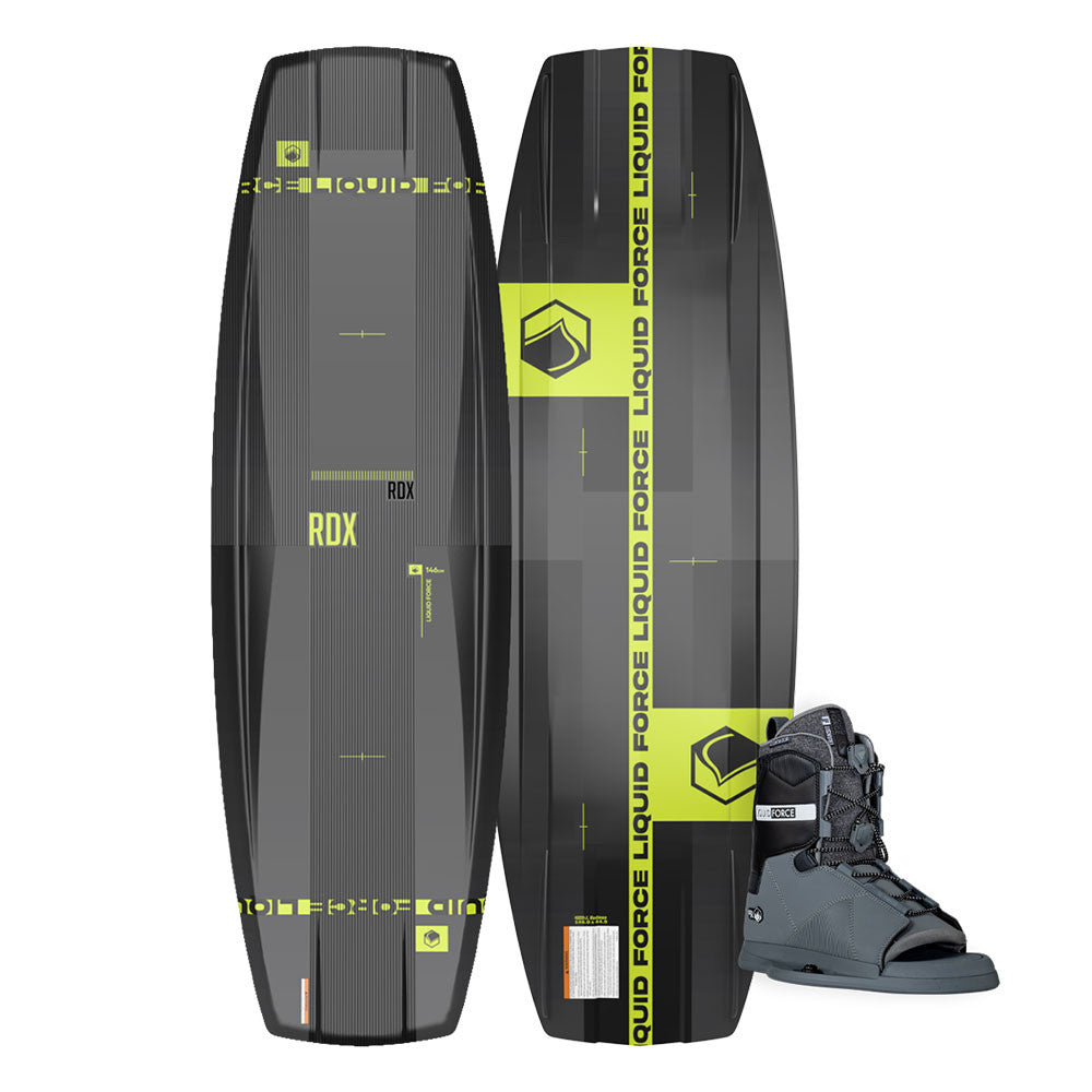 2025 Liquid Force RDX 138 Wakeboard Package with Transit Bindings (Men's 9-12)
