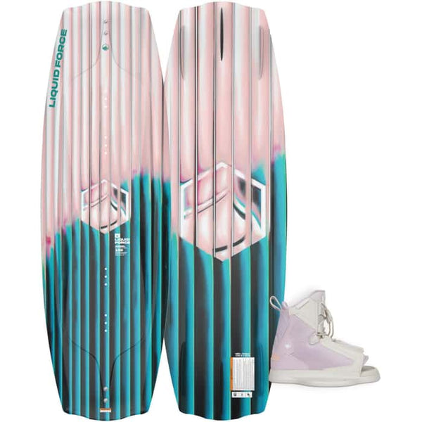 2026 Liquid Force Women's Angel Wakeboard Package with Plush 6R Bindings