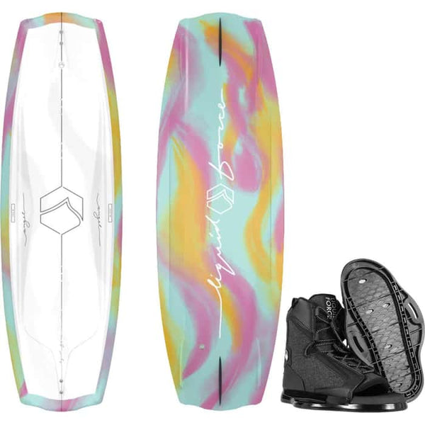 2026 Liquid Force Women's Angel Wakeboard Package w/ Index Bindings