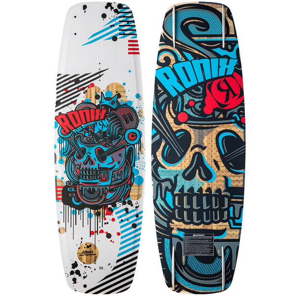 Open Box Ronix Atmos White/Blue/Red 134 Wakeboard (Deal)