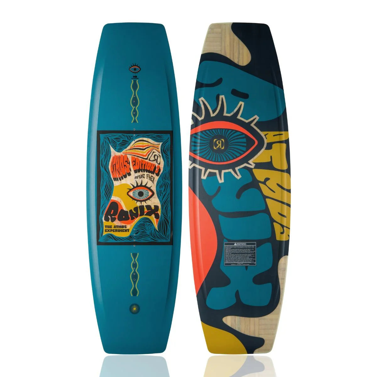 2025 Ronix Atmos Wakeboard - White/Black