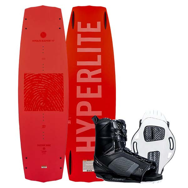 2026 Hyperlite Blueprint Wakeboard with Team OT Bindings - Trever Maur Signature Series