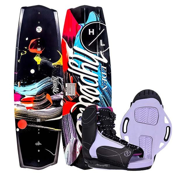 Hyperlite 130 Eden 2.0 Wakeboard with Jinx Bindings - Women's Asymmetrical Progression Package