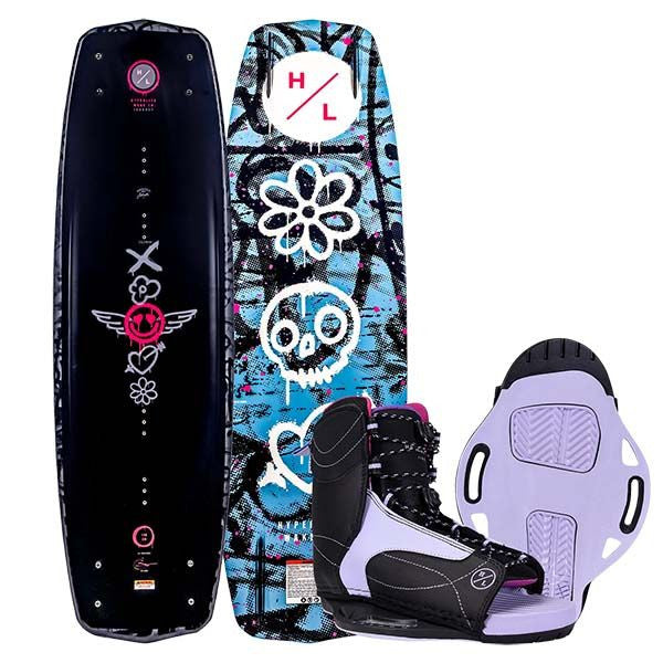 2026 Hyperlite Journey Wakeboard with Jinx Bindings - Bec Gange Signature Series