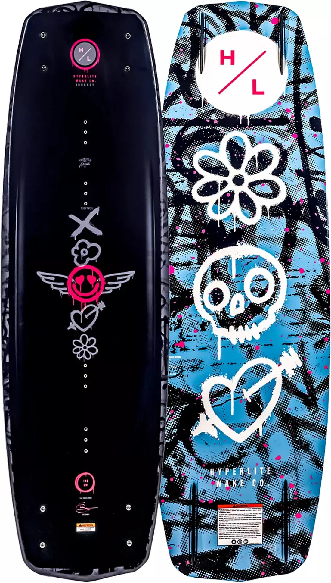 Hyperlite Women's Journey Wakeboard (2026) w/ Viva Bindings - 136cm
