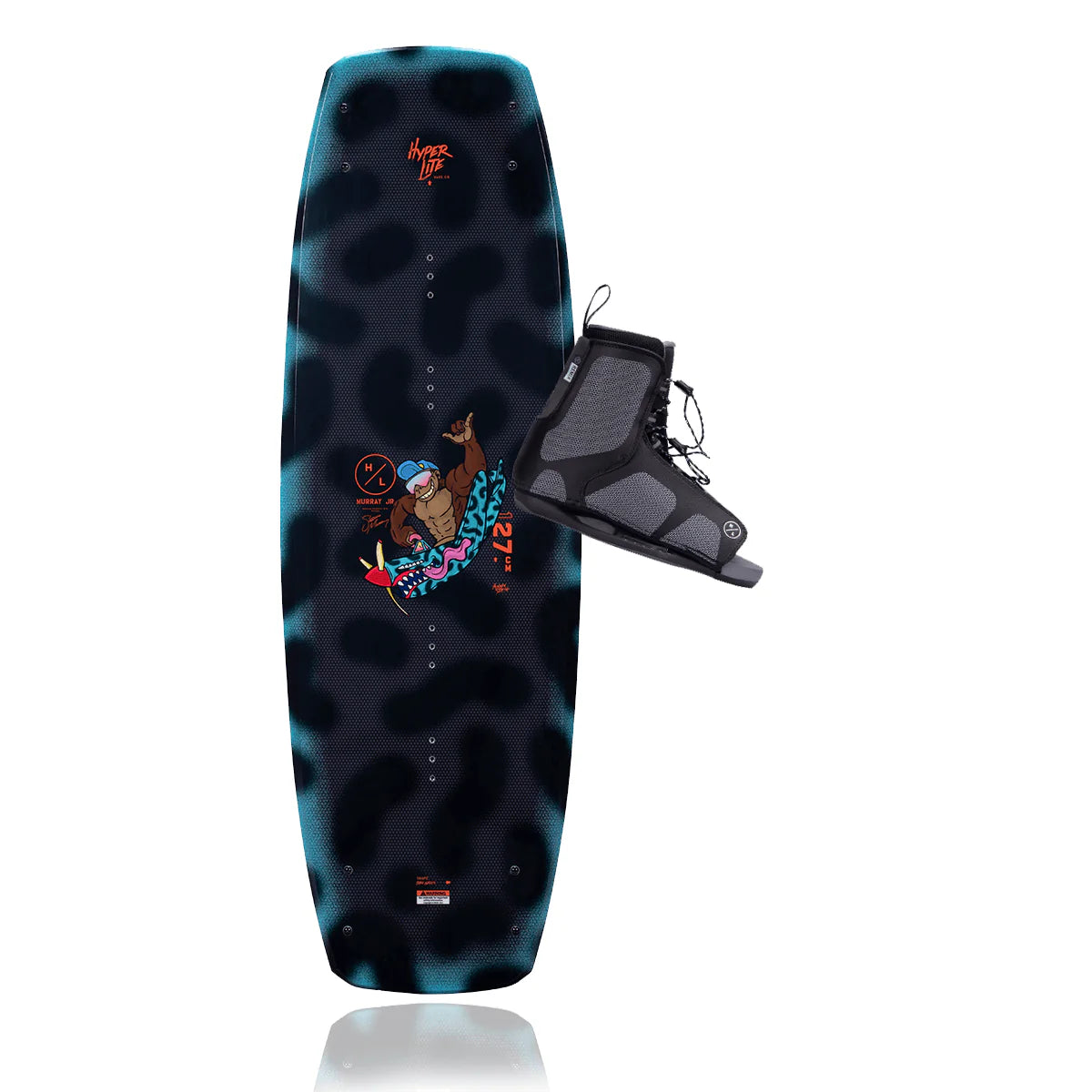 Hyperlite Murray Jr Wakeboard Package w/ Remix Kids Bindings 2025