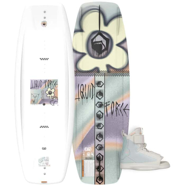 2026 Liquid Force Kids' M.E. FS Wakeboard Package w/ Dream 6R Bindings