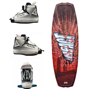 Rave Sports Junior Impact Youth Wakeboard with Charger Boots (Kids)