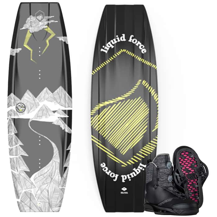 2024 Liquid Force Bullox Wakeboard Package with TAO 6X (10-12 Bindings)