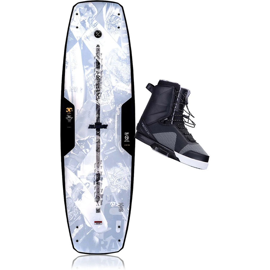 Hyperlite Murray Wakeboard Package w/ Team X Bindings – 2025 (Boat | Intermediate–Advanced)