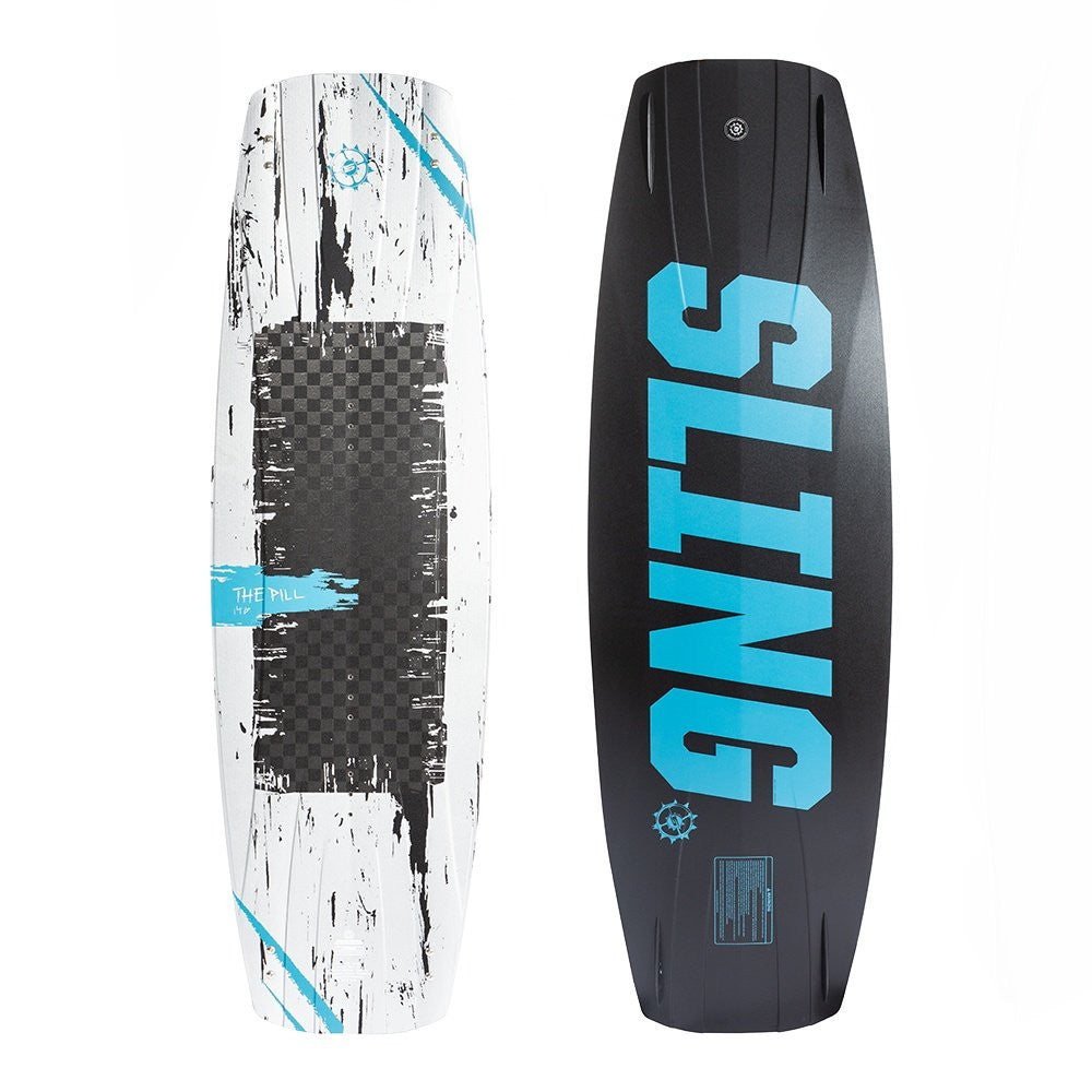 Slingshot Pill Wakeboard (2022) - Carbon Fiber Boat-Exclusive Pro Model