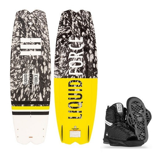 2022 Liquid Force Remedy Wakeboard with Classic 6X Bindings - Harley Clifford Signature Package