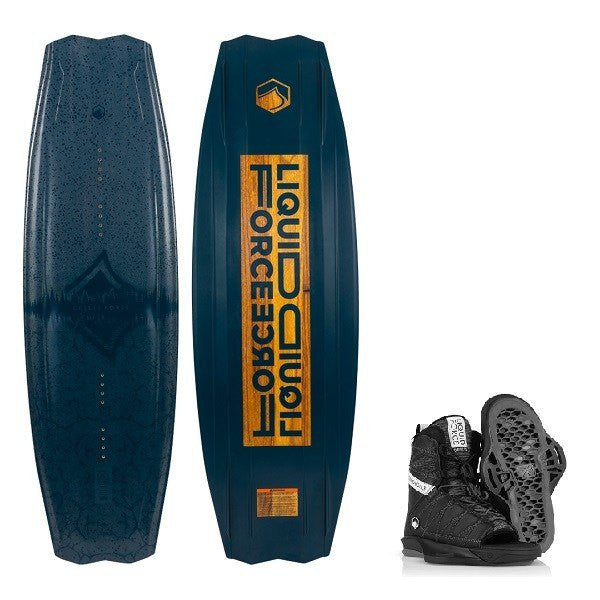 2022 Liquid Force Rhyme Wakeboard with Classic 6X OT Bindings - Guenther Oka Signature Package