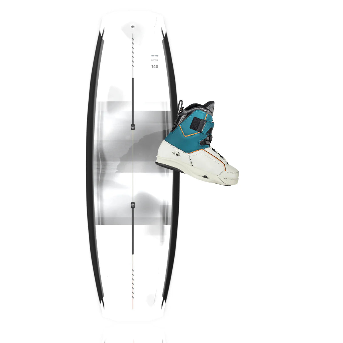 2025 Liquid Force Rhythm Wakeboard with Pulse 6X Bindings - Guenther Oka Signature Package