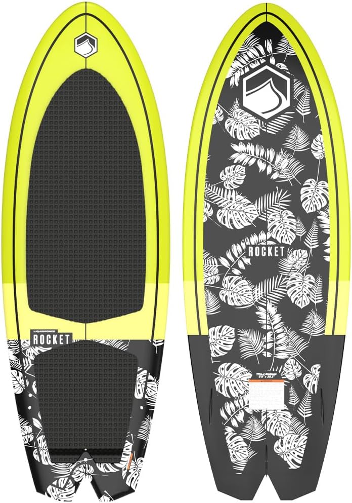 Liquid Force Rocket Wakesurf Board with Rope Combo