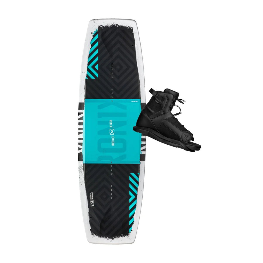Ronix District + Divide Bindings Wakeboard Package 2025
