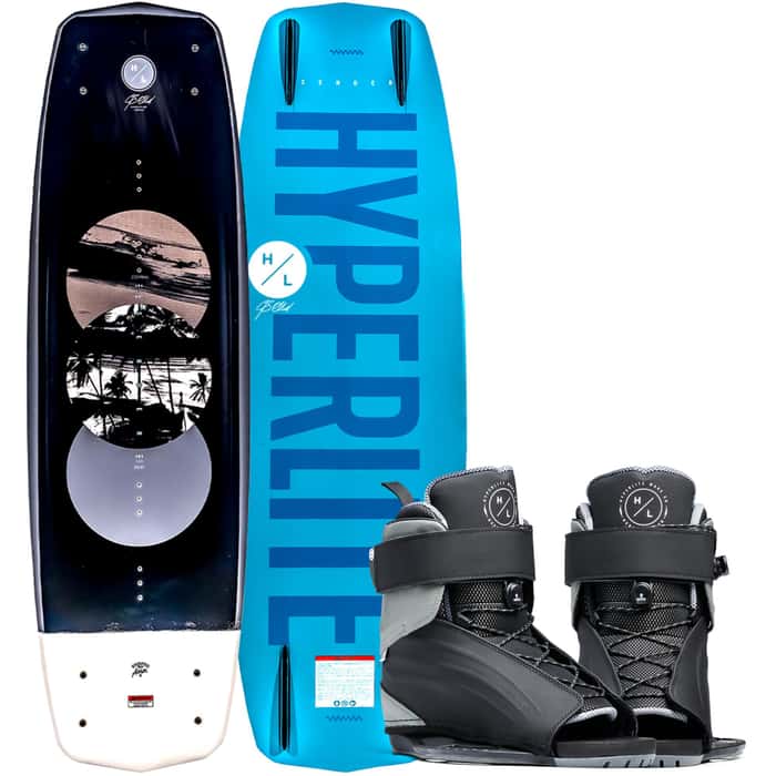 2026 Hyperlite Sender Wakeboard Package w/ Session Bindings