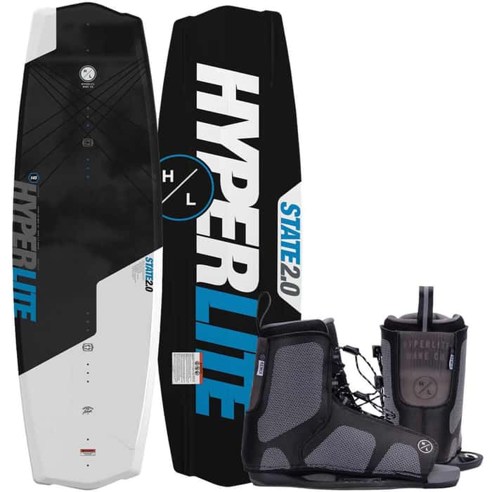 2026 Hyperlite State 2.0 Wakeboard Package w/ Remix Bindings