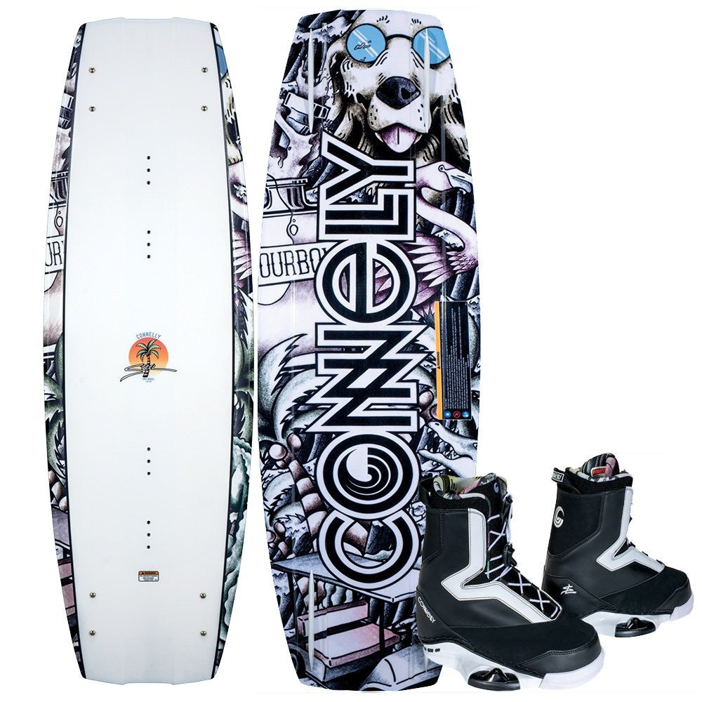 Connelly Steel Wakeboard (2025) w/ SL Boots - Steel Lafferty Pro Model