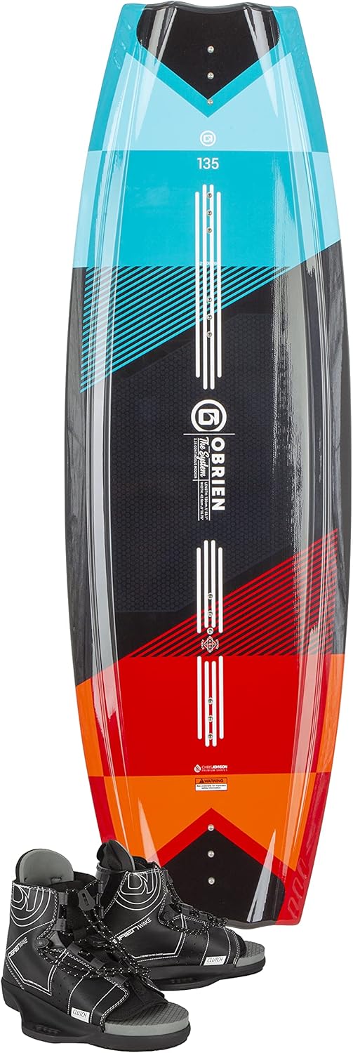 O'Brien System Wakeboard 135cm w/ Clutch Bindings Package