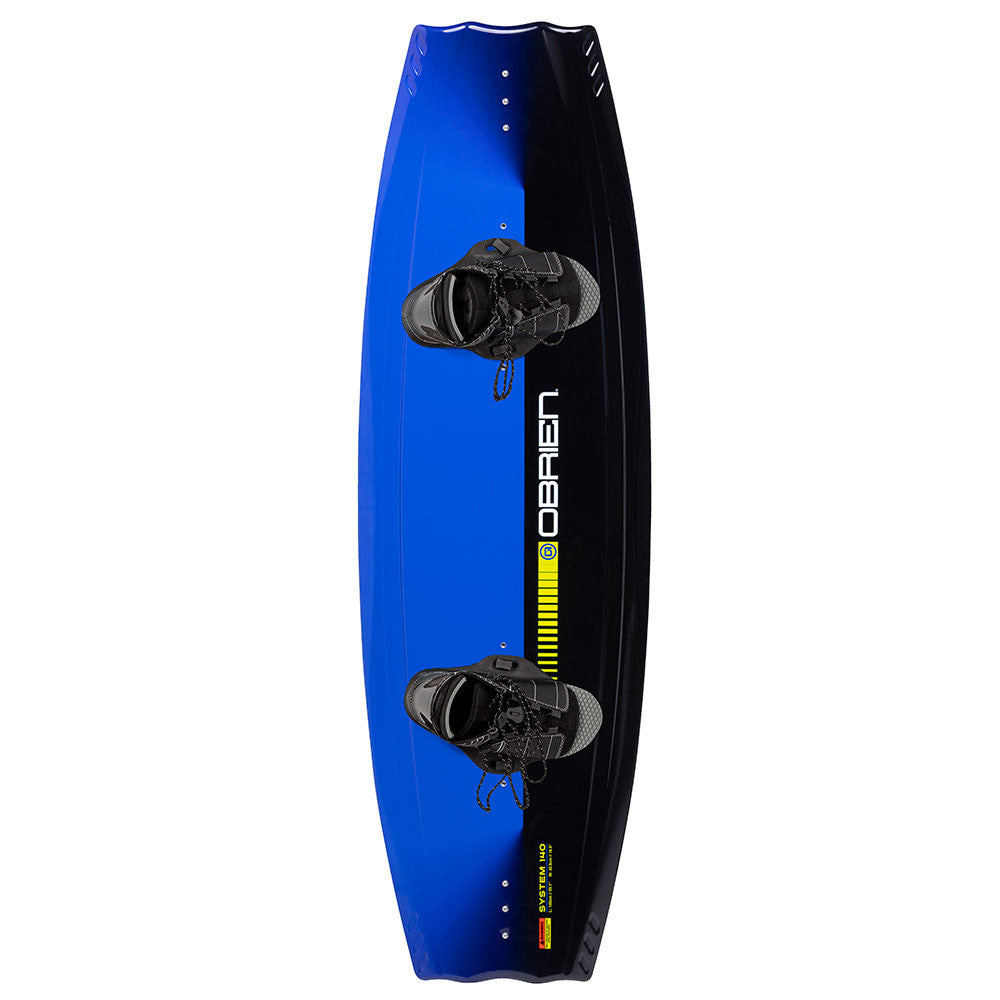 O’Brien System Wakeboard Package (140cm) w/ Clutch Bindings (10-14)